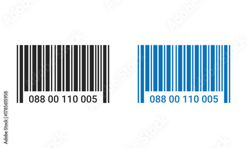 Product barcode code stripes lines
