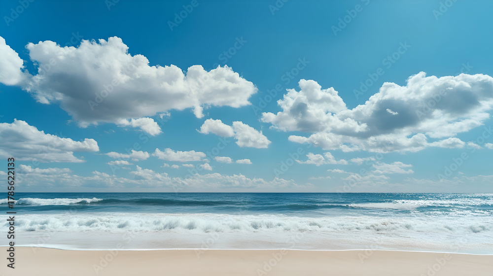 Obraz premium clouds over the sea