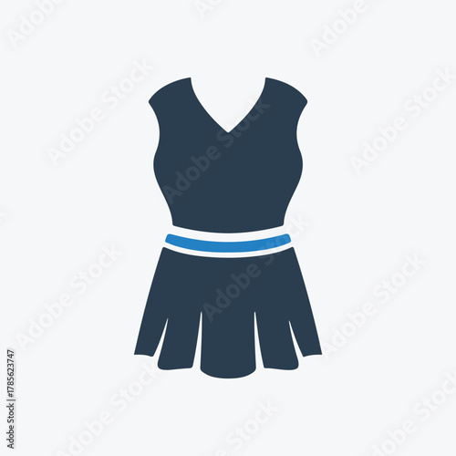 Woman dress icon