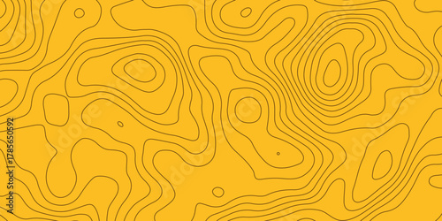 Topographic map background with geographic grid for hiking and mountain sport. luxury topographic wavy pattern and geographic grid map design. paper texture Imitation of a geographical map shades.