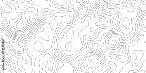 Topographic map background with geographic grid for hiking and mountain sport. luxury topographic wavy pattern and geographic grid map design. paper texture Imitation of a geographical map shades.