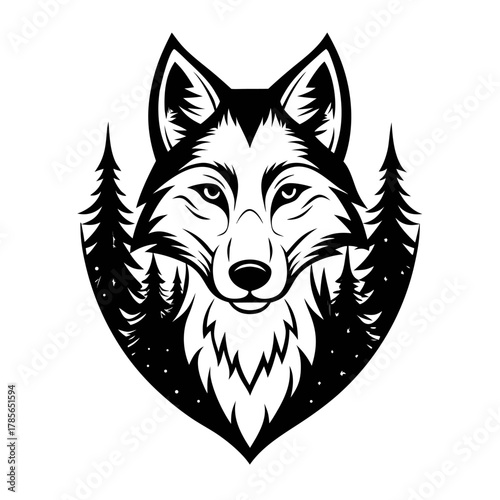 Lone Wolf Wilderness Emblem

