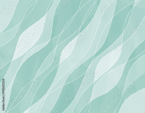 滑らかな波の抽象的な背景デザイン