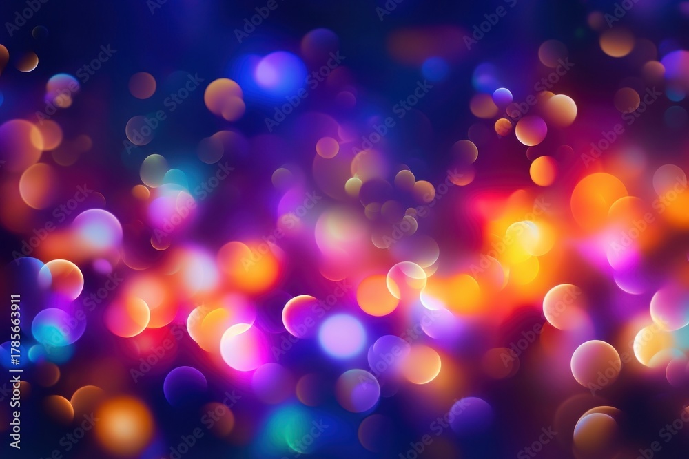 Fototapeta premium Pattern bokeh effect background light backgrounds abstract.