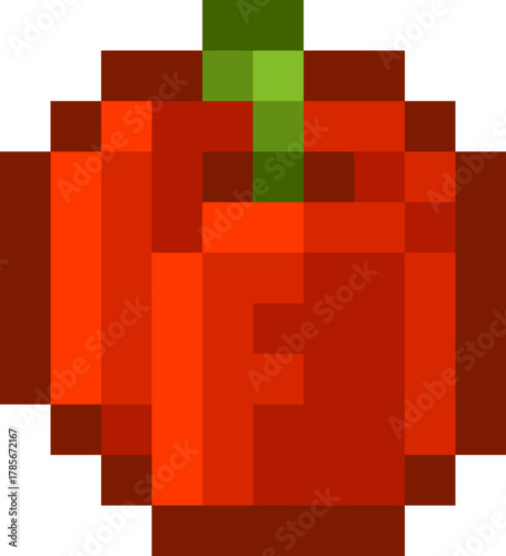 Pepper vegetable icon or em...