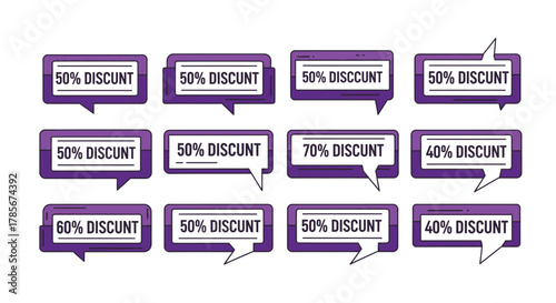 Sale discount offer banner promotion marketing special price tag editable