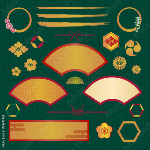 和風フレーム装飾セット