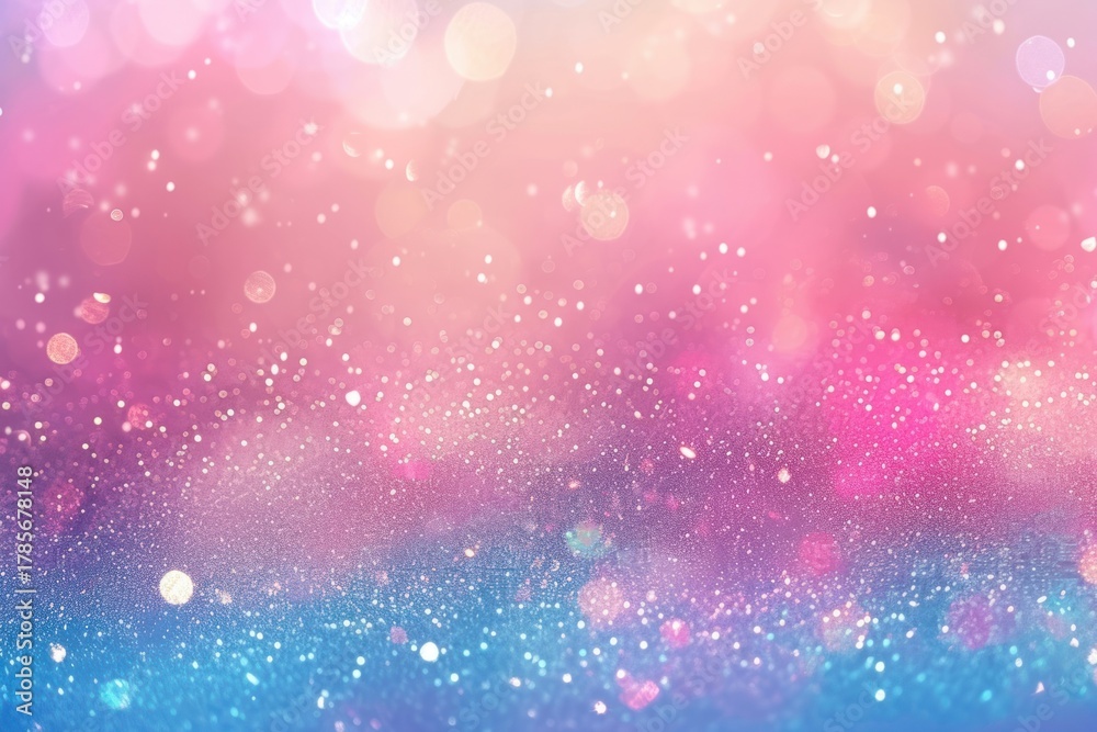 Fototapeta premium Celebration glitter pastel background backgrounds abstract outdoors.