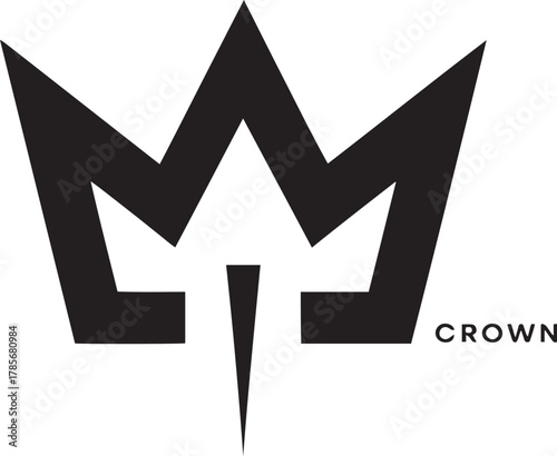 Royal Crown Icon Vector Illustration for Leadership and Authority Symbol Design