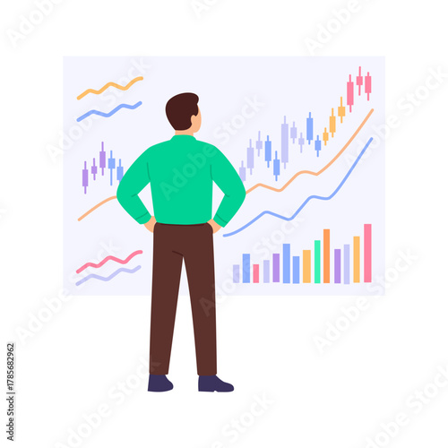 Watching Market Trends, observing changes in financial markets