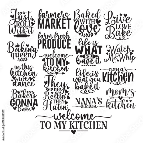 Kitchen SVG Bundle