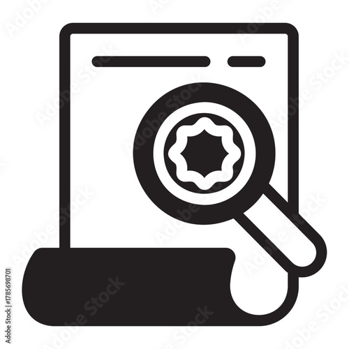 inspection line icon