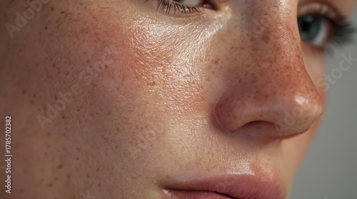 uneven skin tone, dull complexion, subtle discoloration under soft light