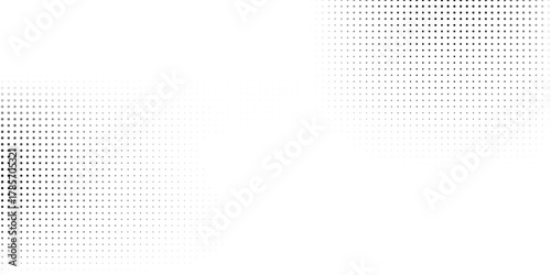 Design art halftone gradient texture. Vanishing polka dot abstract simple art design