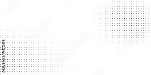 Design art halftone gradient texture. Vanishing polka dot abstract simple art