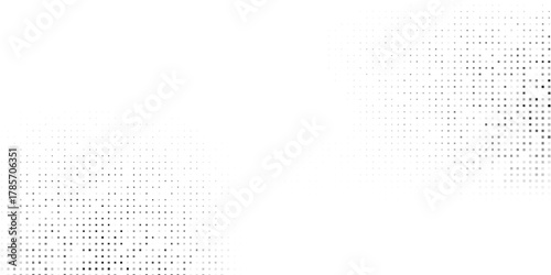 Abstract art halftone gradient texture. Vanishing polka dot modern art simple abstract
