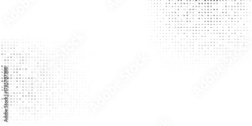 Abstract art halftone gradient texture. Vanishing polka dot modern art