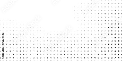 Abstract art halftone gradient texture. Vanishing polka dot abstract modern