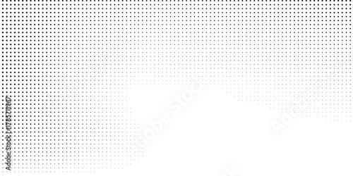 Vector art halftone gradient texture. Vanishing polka dot illustration art