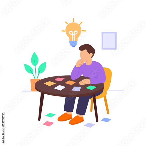 Brainstorming Ideas, generating creative concepts for content creation