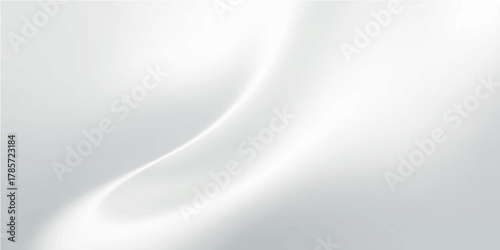 Soft blue and gray abstract background with white lines, smooth satin metallic texture, vector illustration