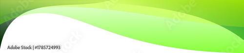 page header. abstract green waves gradient background.