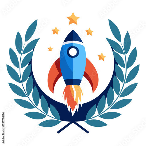 Award-Winning Startup - Laurel Wreath Rocket