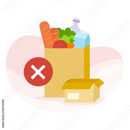 no food found illustration