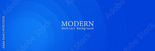 Modern background template with light blue and blue gradient, circle effect, suitable for background, wallpaper, home screen, theme. simple design