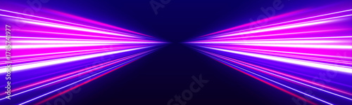 Abstract neon speed motion illustration with swirl lines and glitter flare effects. Vector PNG perfect for digital racing graphics or futuristic designs. Vibrant glowing composition.