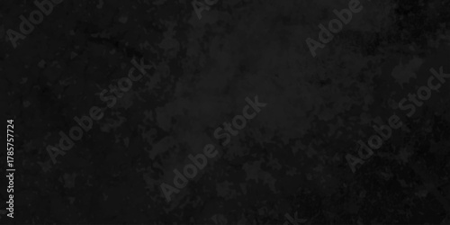 Blackboard and chalkboard grunge backdrop black background. Wall grunge backdrop rough background dark black and stone. Monochrome slate grunge concrete wall black backdrop vintage marbled textured.	
