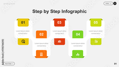 Step by Step Infographic