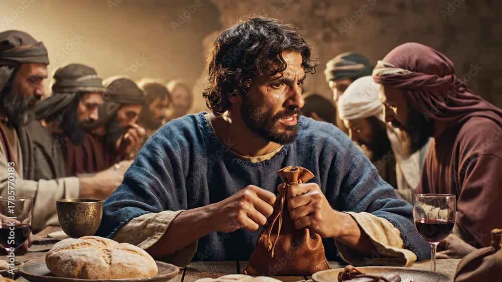 custom made wallpaper toronto digitalIn a lively gathering, a man contemplates deeply while sharing a meal with friends. The warm ambiance, rustic setting, and joyful chatter create a sense of community and connection.