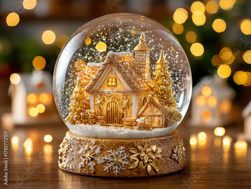 glass snow dome