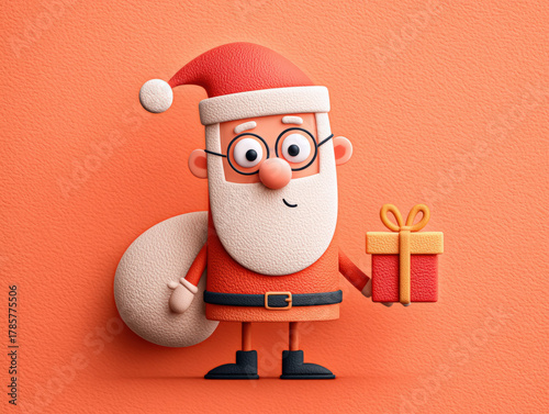 Santa stamp