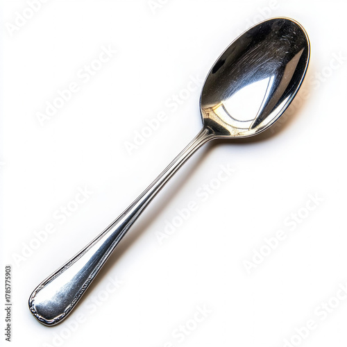 Silver Spoon Isolated