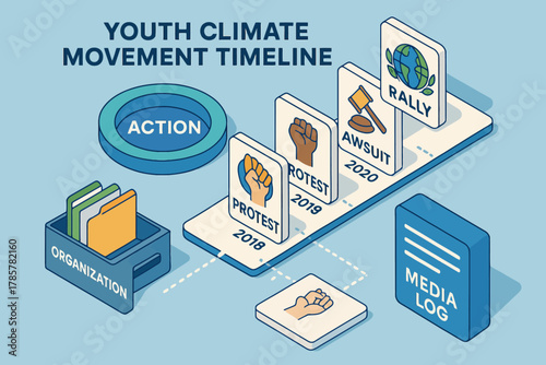Youth climate movement timeline: key events and actions from 2018 to 2020