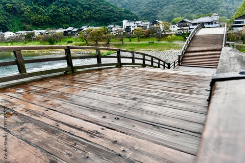 山口の美しい橋の錦帯橋