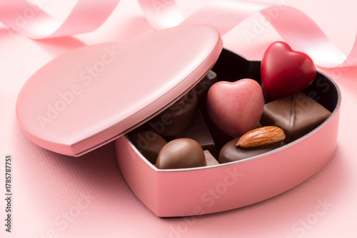 ハート型のチョコレートギフト