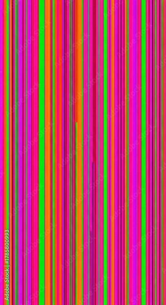 Obraz premium Vibrant multicolored vertical striped pattern with bright hues