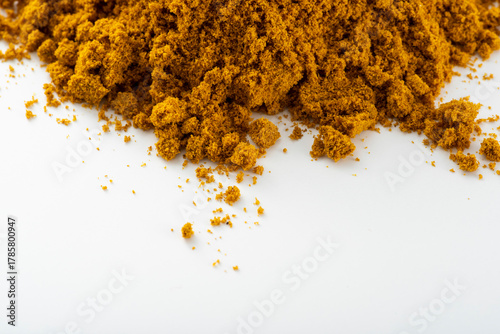 カレー粉のクローズアップ