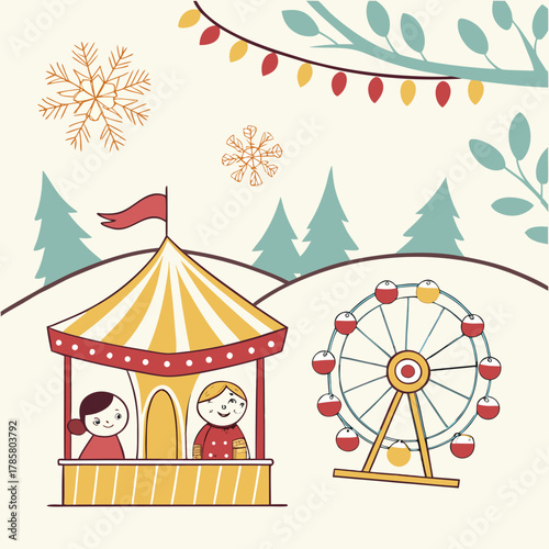 circus tent background