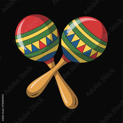 A colorful lollipop on a white background makes a sweet food and toy design for an Easter celebration