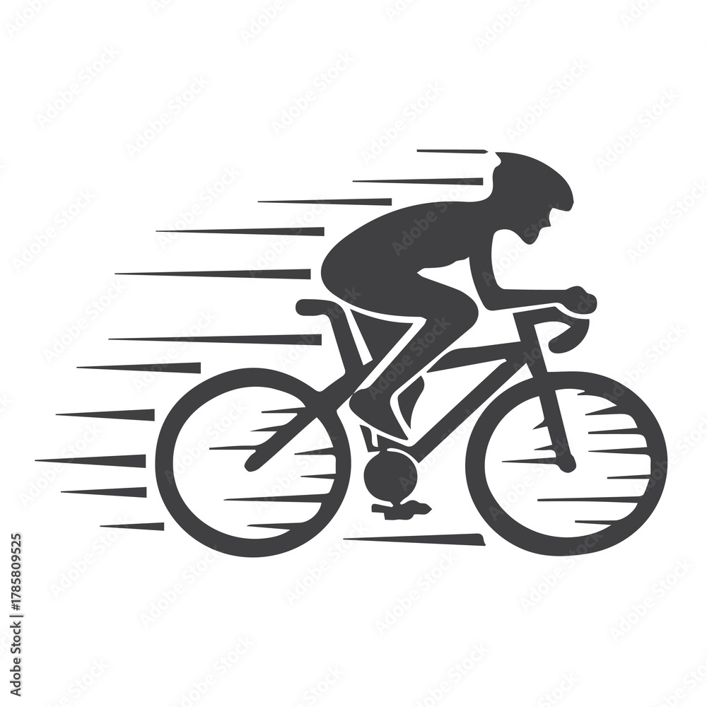 Obraz premium cycile vector black pnb
