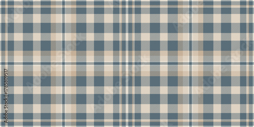 Detailed background check textile, presentation fabric seamless plaid. Nobility pattern tartan vector texture in pastel and light colors.