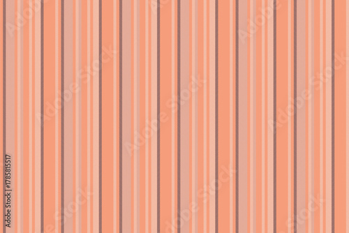 Vndless fabric vertical stripe, africa pattern background vector. Morkshop seamless texture lines textile in orange and light colors.