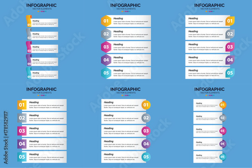 Visual Data Presentation Templates for Marketing and Finance.
Step-by-Step Process & Option Diagrams for Presentations.
Creative Timeline, Charts, and Global Data Infographics.
Set of Infographic.