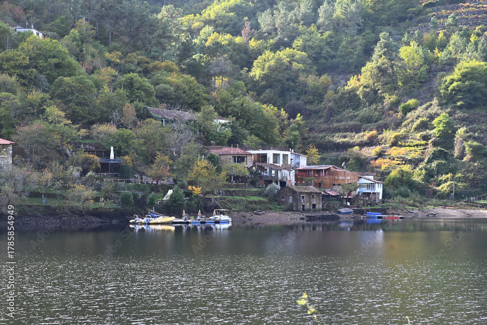 Fototapeta premium Otoño en la Ribeira Sacra (Lugo).