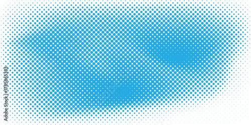 Transparent Vector Gradient Blue Color Halftone Background Staggered Dots Pattern modern dotted vector eps10