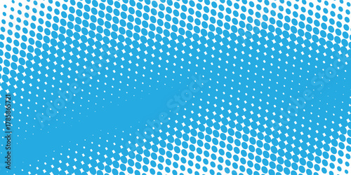 Transparent Vector Gradient Blue Color Halftone Background Staggered Dots Pattern modern dotted vector eps10